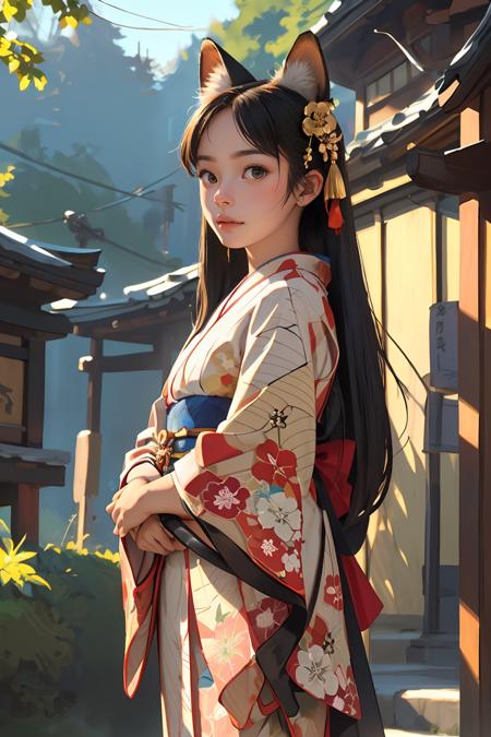 00278-2893674415-(best quality, masterpiece), 1girl, kimono, hair ornament, standing, shrine, fox ear.png